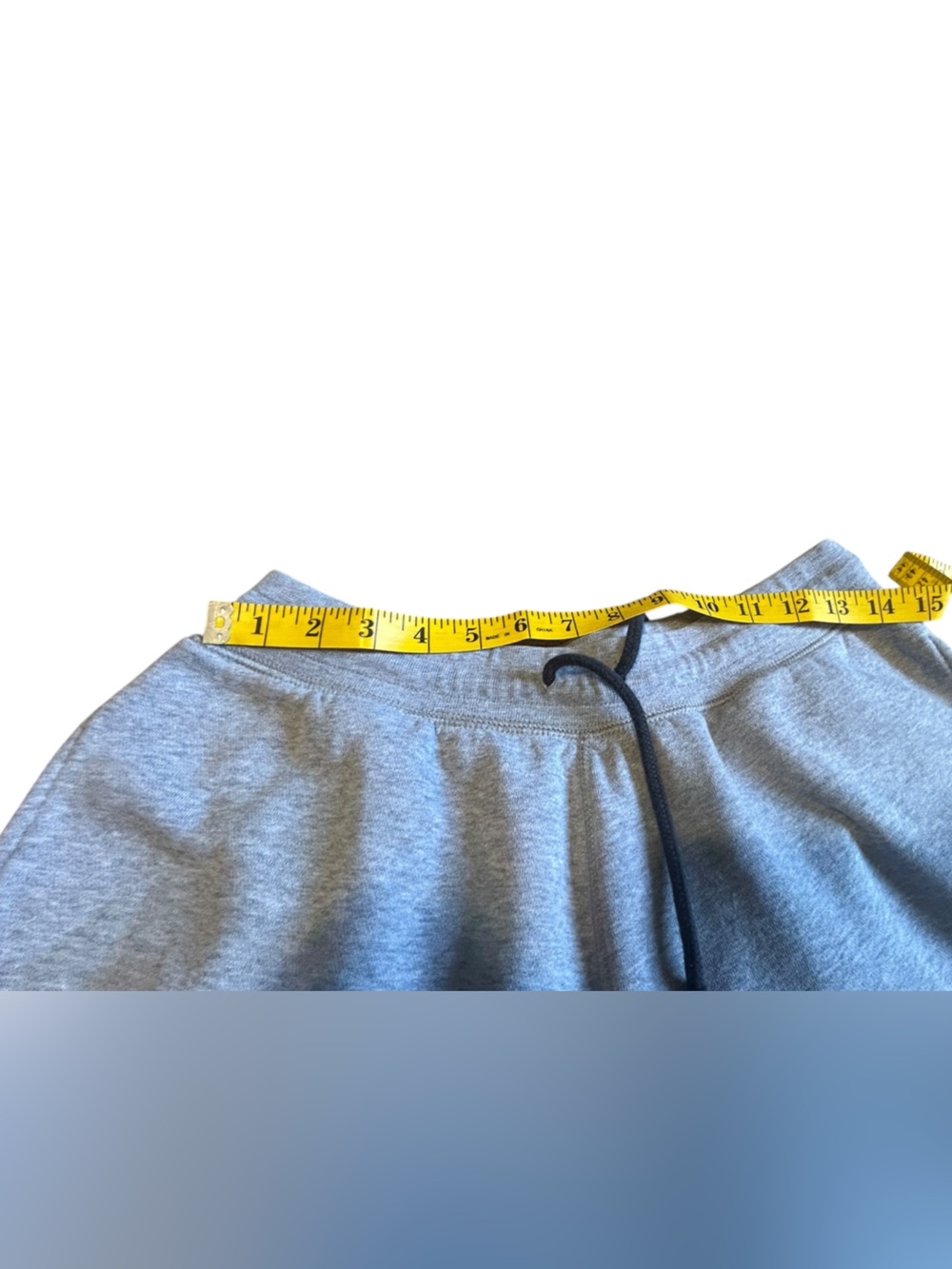 Y2K Nike Gray Wide Leg Fleece Sweatpants Womens Medium - Picture 8 of 13